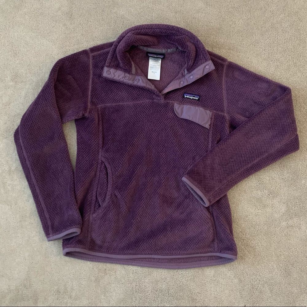 Patagonia fleece pullover jacket